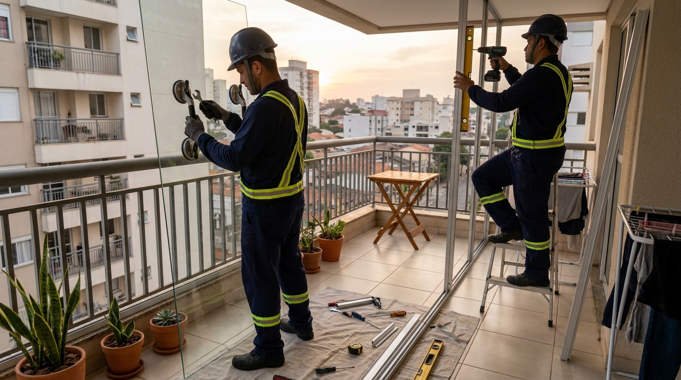 Divisórias em Vidro em São José dos Campos‑SP