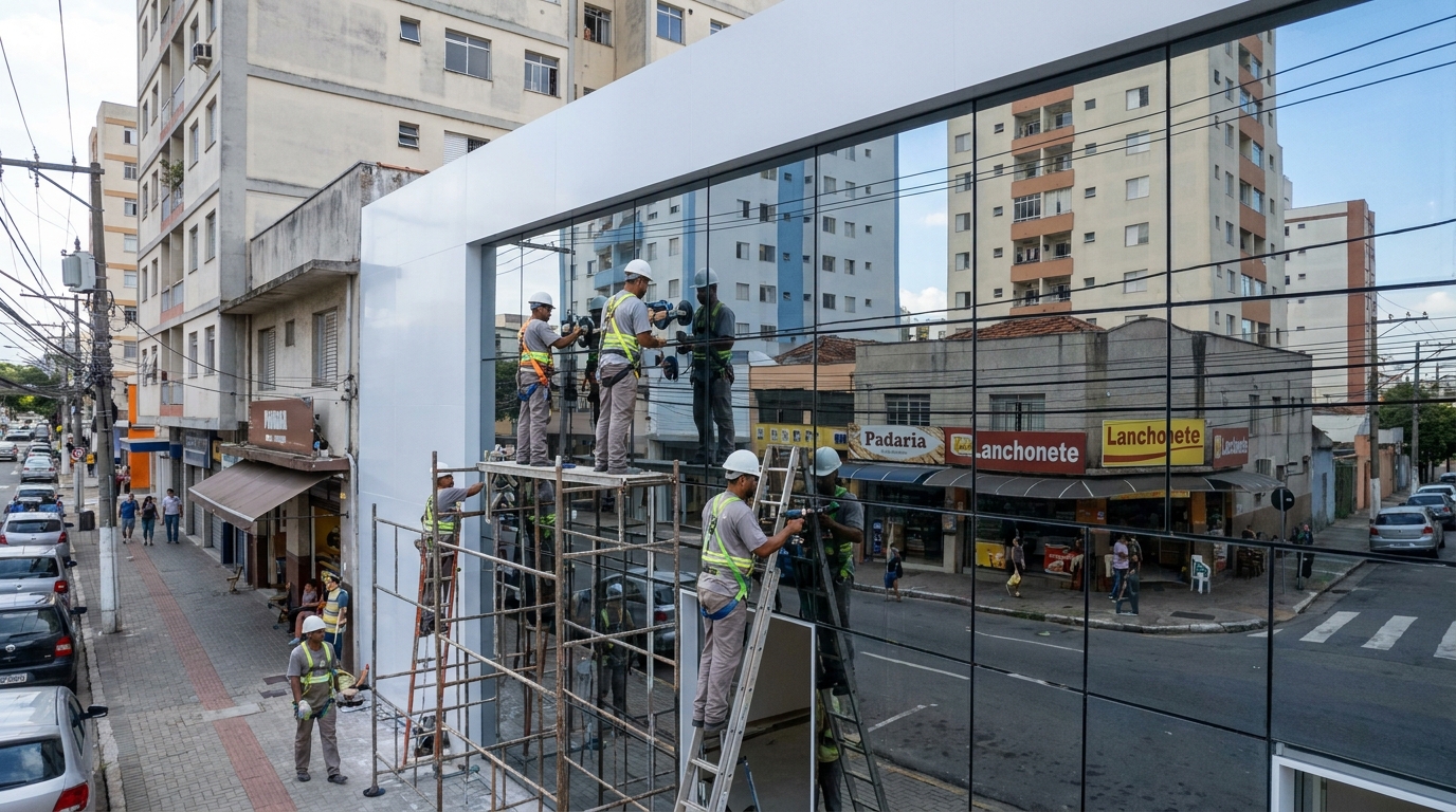Fechamentos em Vidro em São José dos Campos‑SP