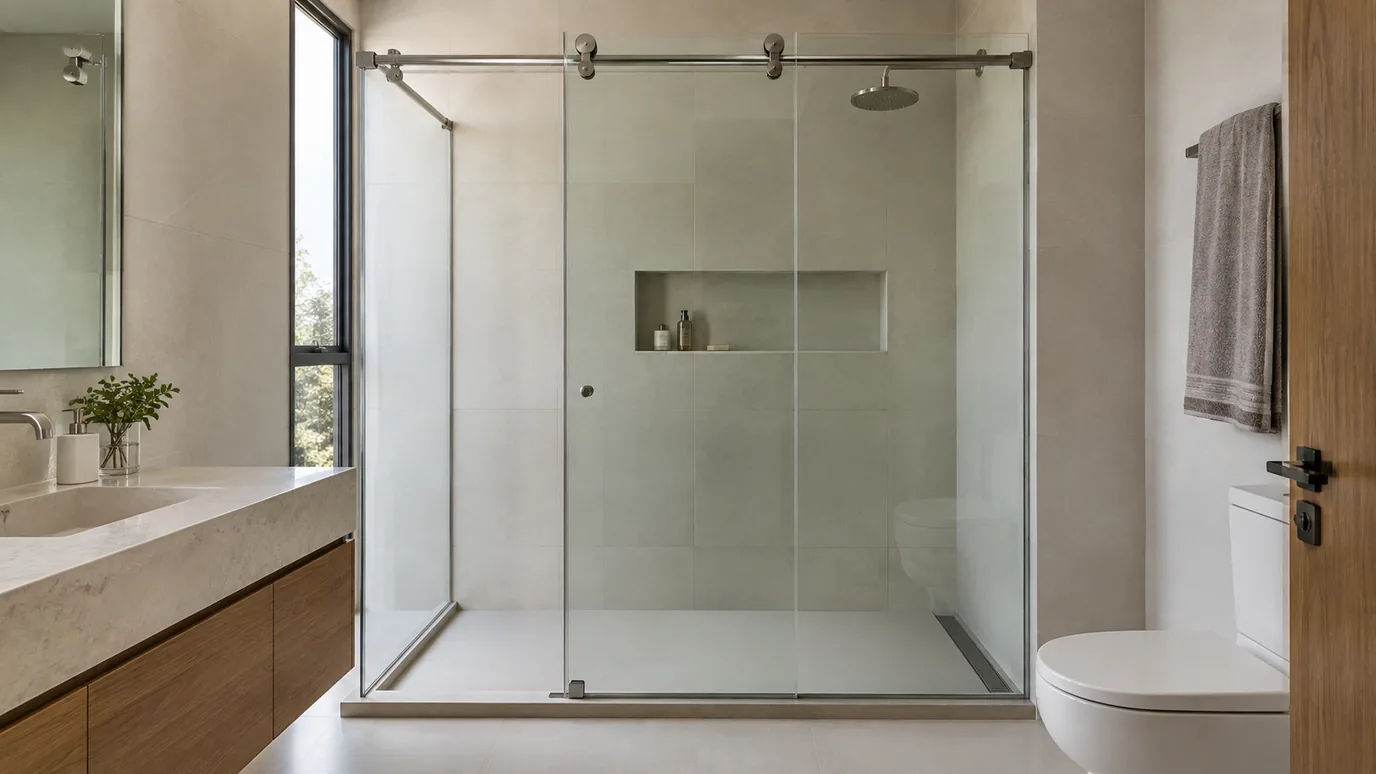 Box de Vidro: Sistema Deslizante