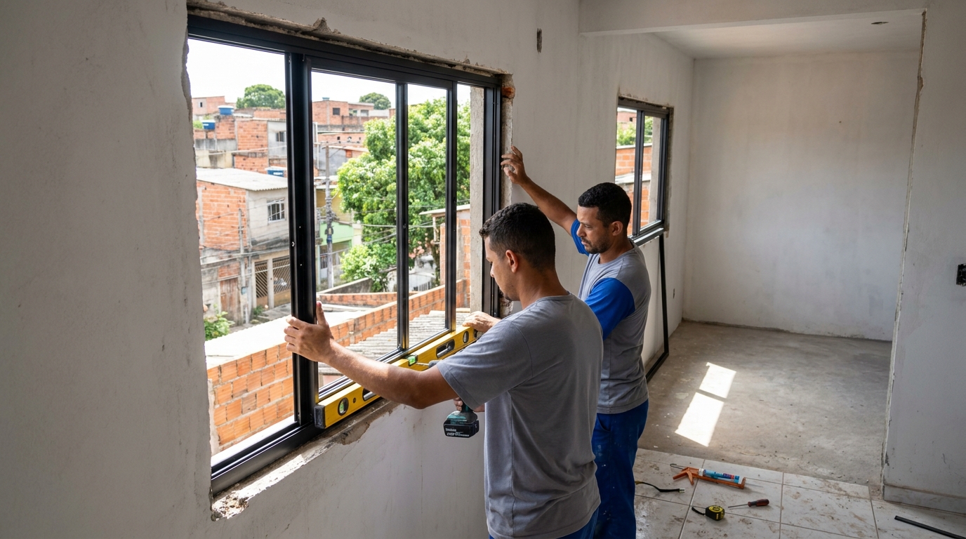 Produção de Portas e Janelas em São José dos Campos‑SP